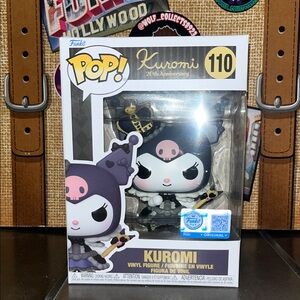 Funko Kuromi 20th Anniversary Figure - Black, White, Pink